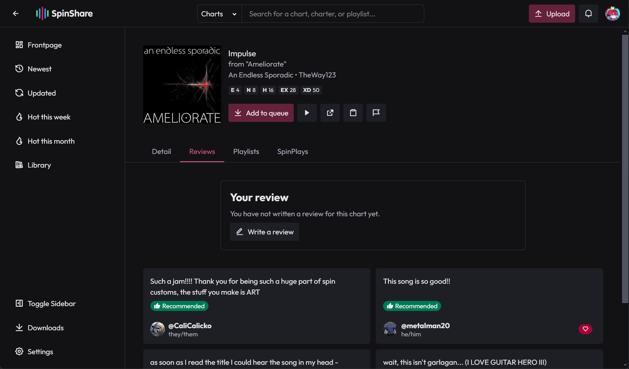 Client Next Screenshot